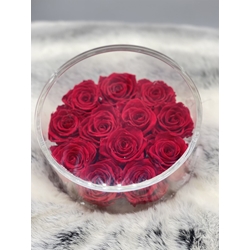 12 ROSAS ETERNAS PERFUMADAS - Imagen 1