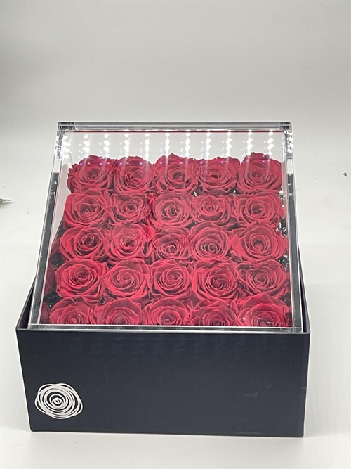 25 ROSAS ETERNAS PERFUMADAS - Imagen 1