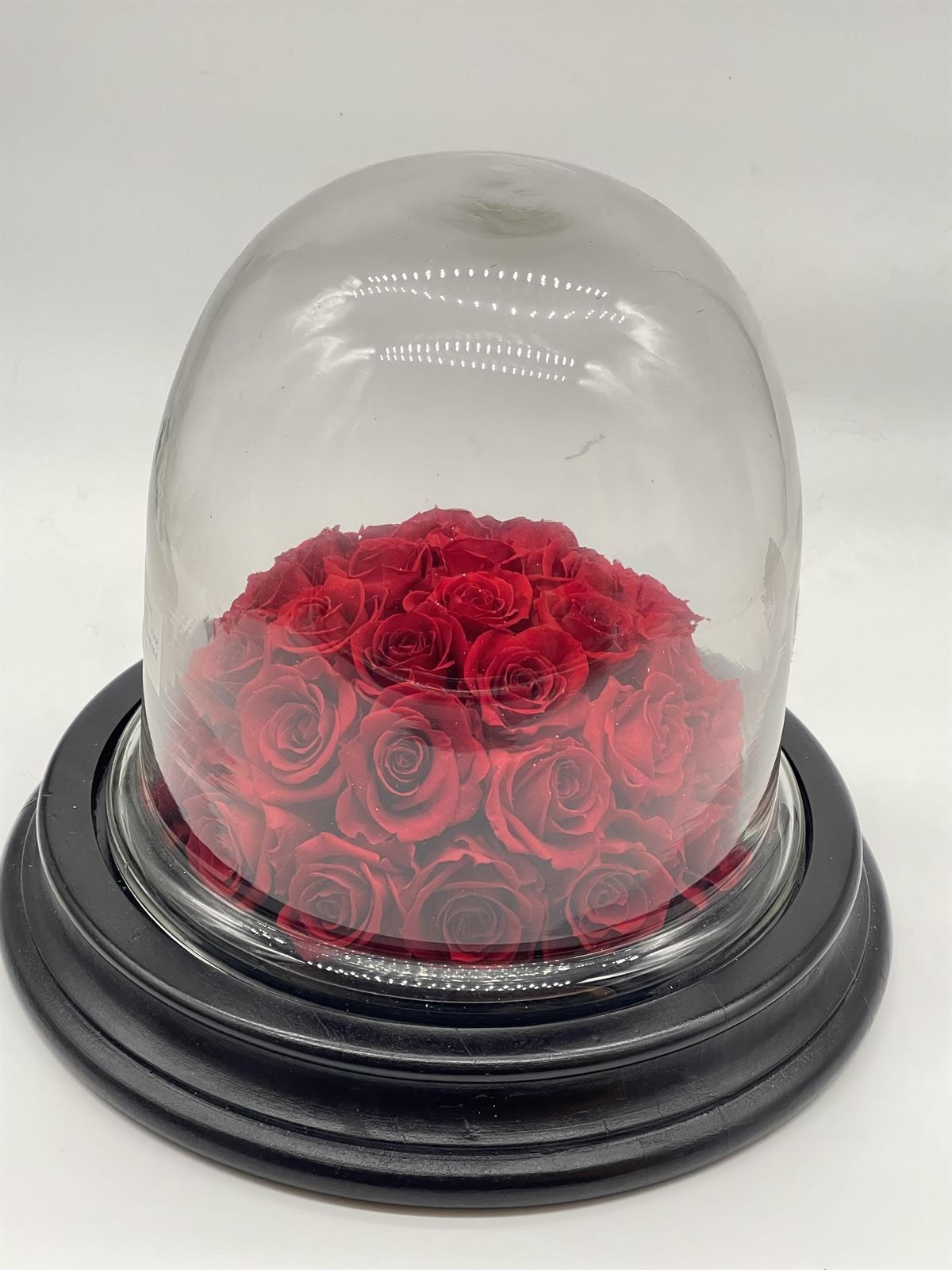 Arreglo mini rosas preservadas - Imagen 1