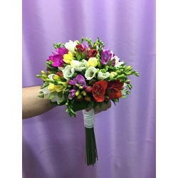 BOUQUET EXPLOSIÓN DE FRESIAS - Imagen 1