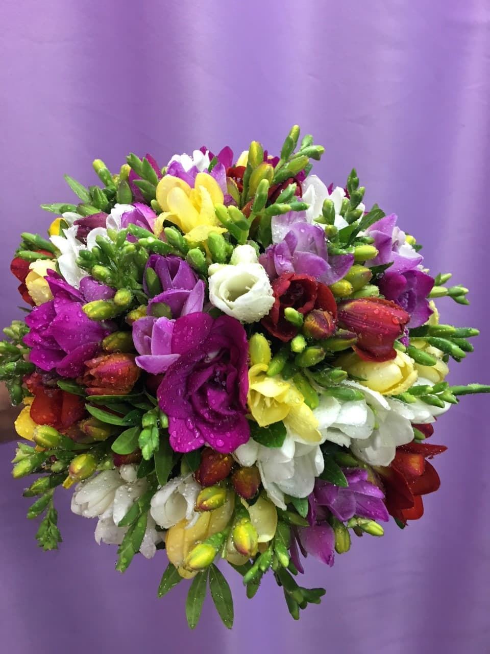Bouquet novia de fresias - Imagen 2