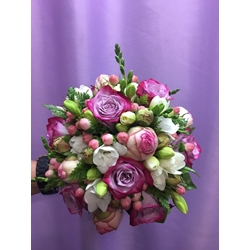 BOUQUET SUEÑOS EN MALVA - Imagen 1