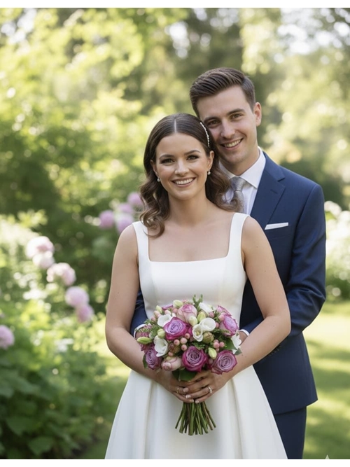 BOUQUET SUEÑOS EN MALVA - Imagen 2