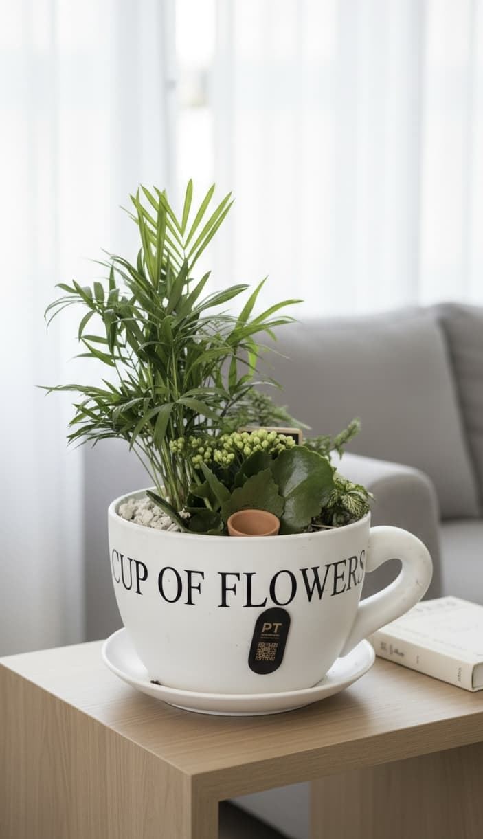 CENTRO DE PLANTAS EN BASE TAZA - Imagen 1