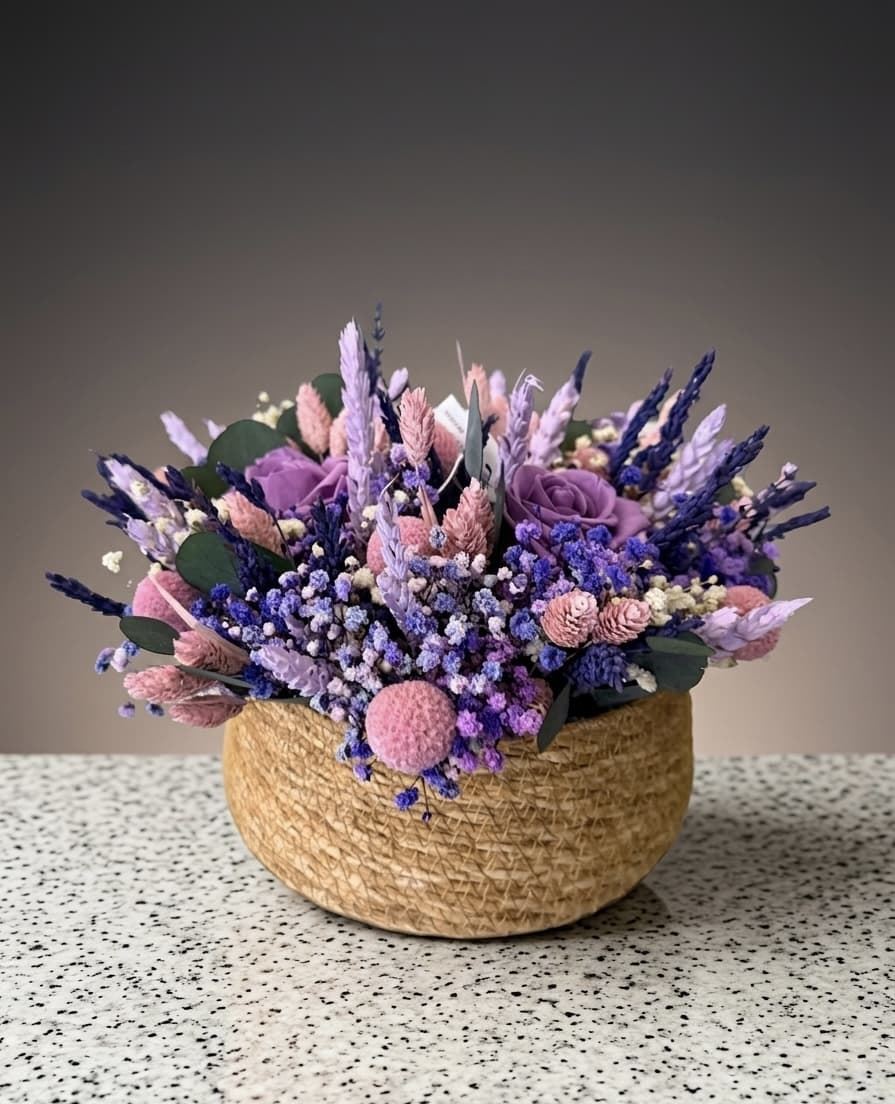 CESTA ALMA FLORAL - Imagen 1