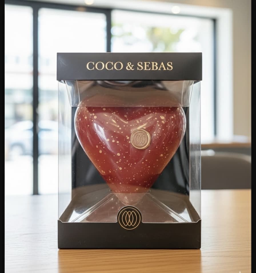 CORAZÓN DE CHOCOLATE - Imagen 1