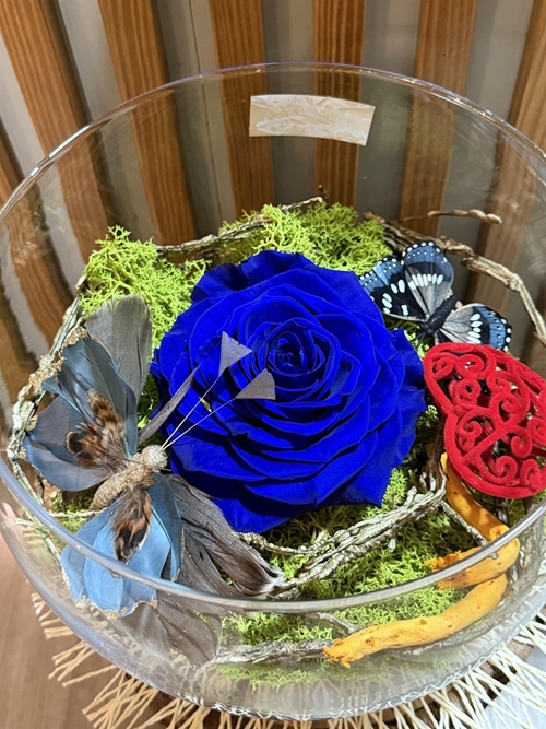 CÚPULA AMOR INFINITO EN AZUL - Imagen 1