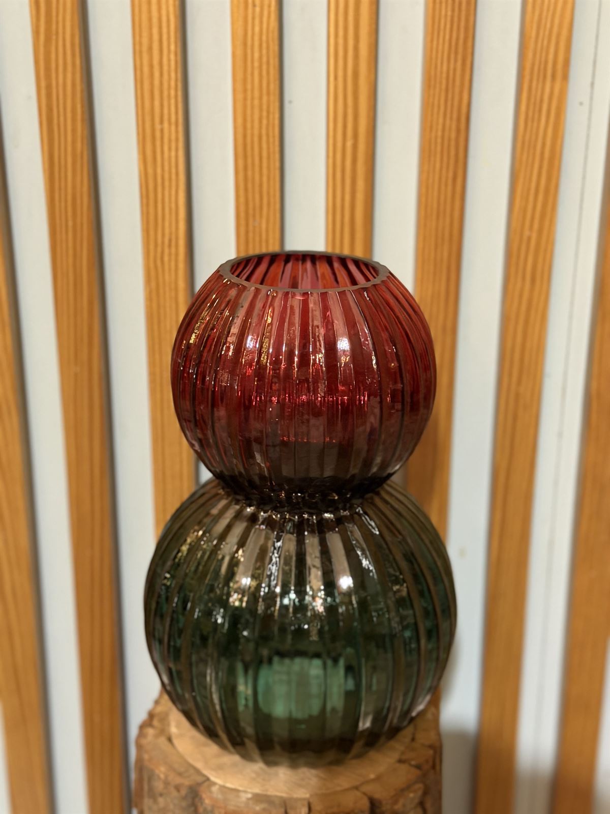 JARRÓN DOBLE ESFERA - Imagen 1