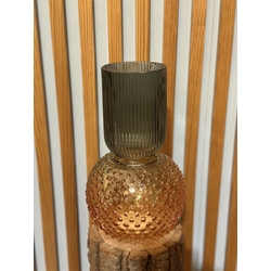 JARRÓN TOPOS Y RAYAS - Imagen 1