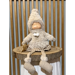 Muñeca sentada - Imagen 1