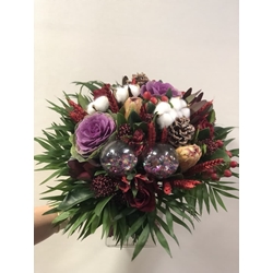 RAMO BRILLO DE NAVIDAD - Imagen 1