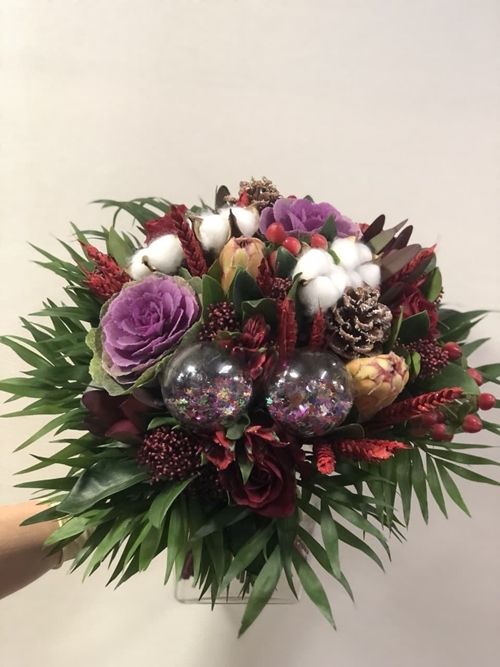 RAMO BRILLO DE NAVIDAD - Imagen 1