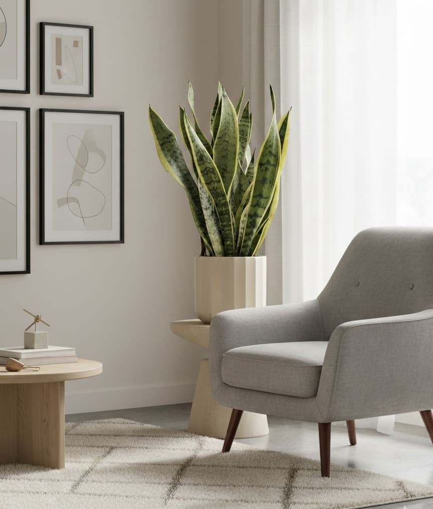 SANSEVIERIA CON MACETA - Imagen 2
